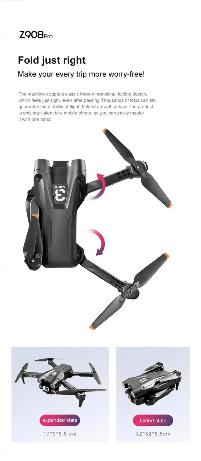 Lenovo Z908 8K HD z podwójną kamerą Drone wizualny unikanie przeszkód silnik bezszczotkowy GPS 5G WIFI RC Dron profesjonalny FPV Quadcopter