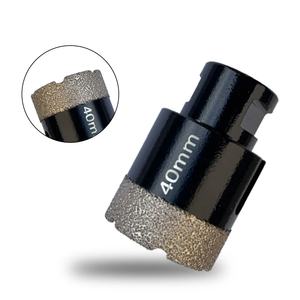 Diamond Core Drill Set M14 Dry Vacuum Brazed Granite Cutting Hole Saw Tile Marble Ceramic
