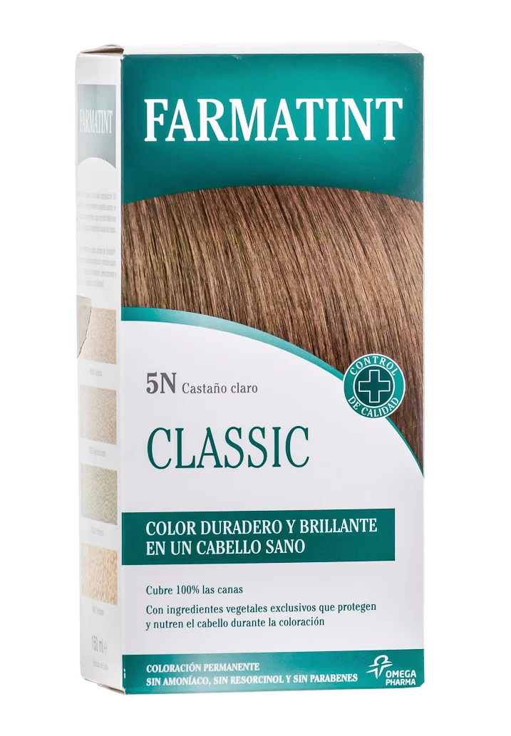 Farmatint 5n light brown 135 ml-cover gray hair and respect the health of your hair