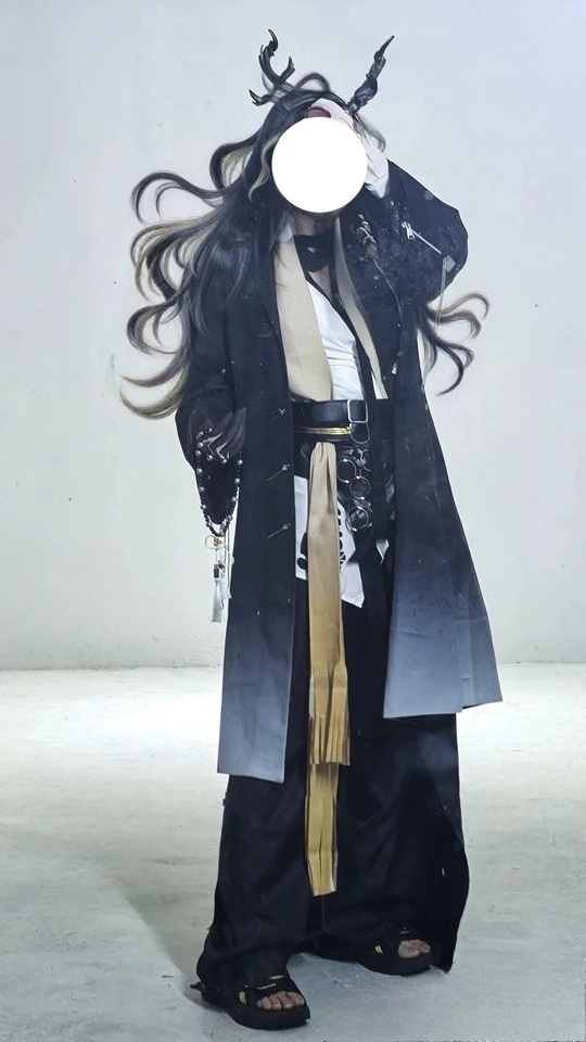 

Arknights Wang Cosplay Costume Game Suit Uniform Cosplay Costume Halloween Carnival Party Outfit