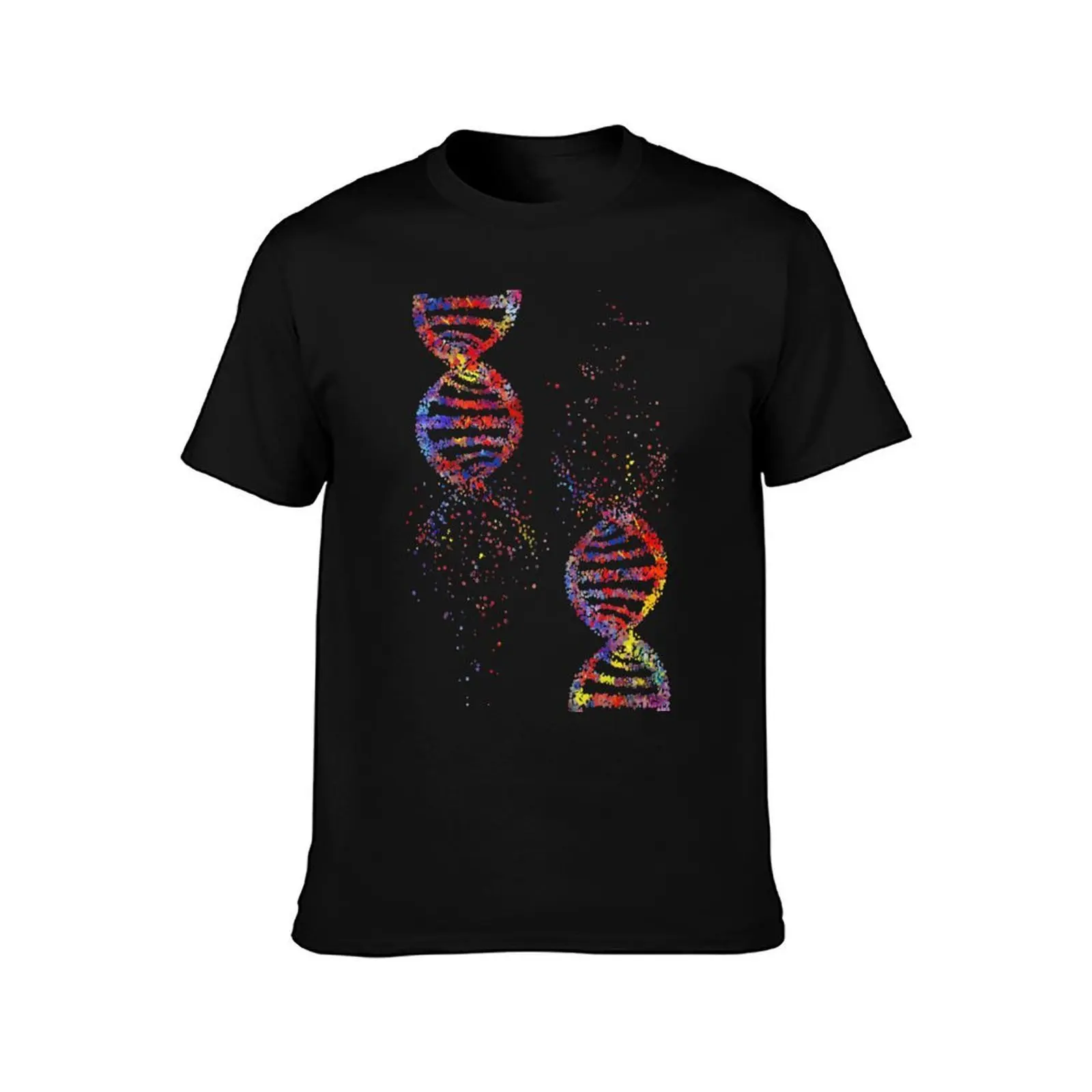The structure of DNA, DNA molecule, watercolor DNA, dna, molecule, dna print, Art Print, dna helix molecule, abstract dn T-Shirt