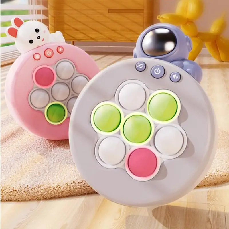 

Quick Push Game Puzzle Speed Push Silicone Game Console Portable Soft Educational Toys With 4 Modes For Travel Outdoor