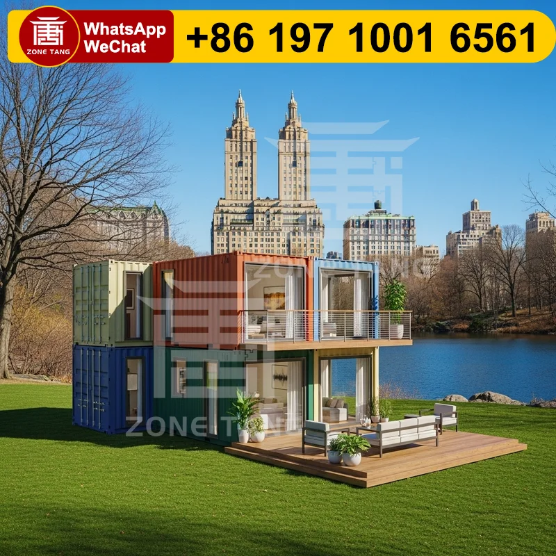 

Customize Color Flat Pack Home Prebuilt Homes Modern Temporary Housing Mobile House Foldable Structure Prefab Cabins Economic