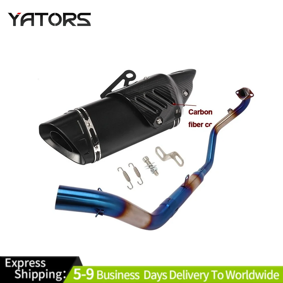 For CF-Moto 300SS 300NK 300SR 250NK 250SR Full System Exhaust Front Pipe Muffler Exhaust Systems Exhausts Pipes