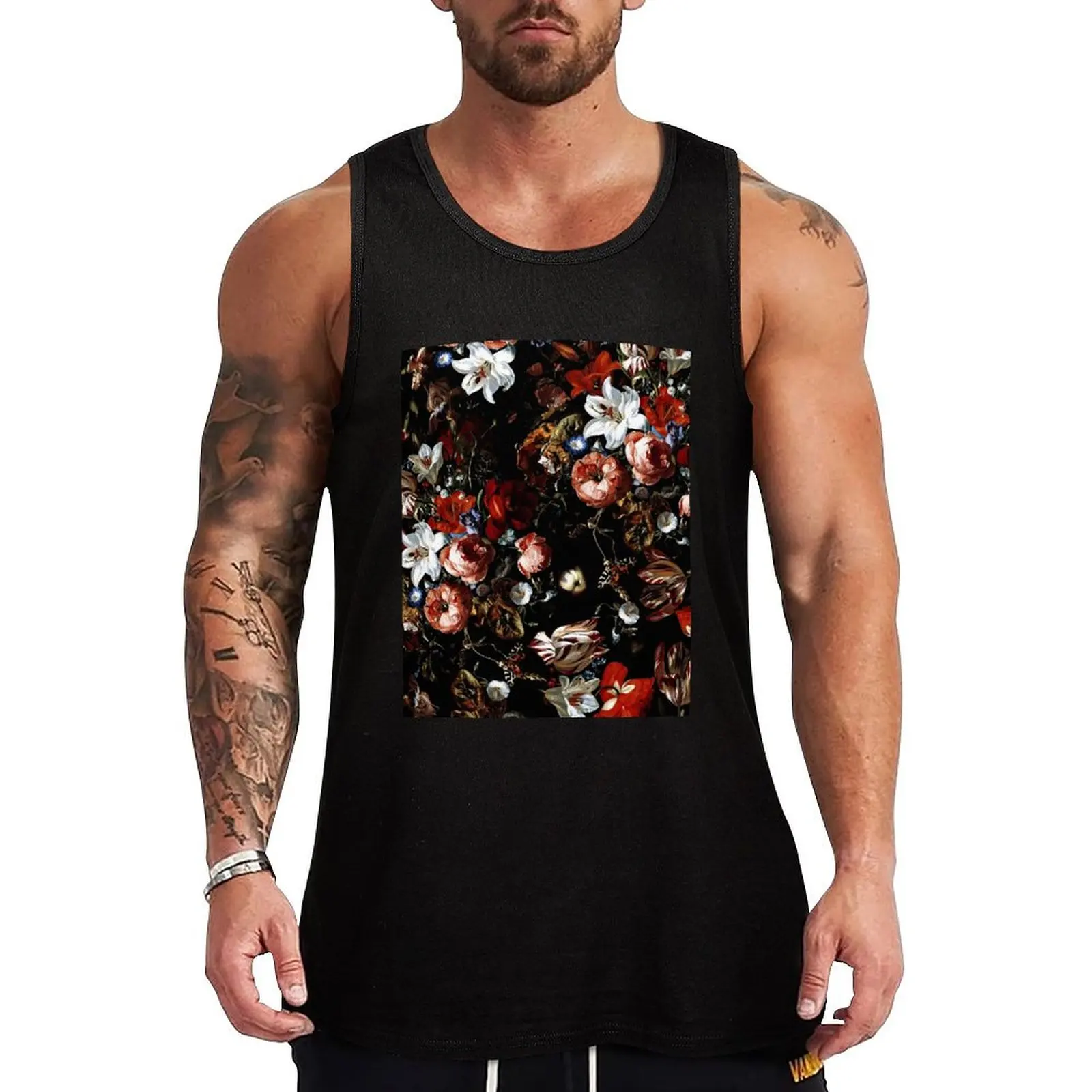 

Night Garden XXXVIII Tank Top Sports Tank Top Moisture Wicking Quick Dry Shirt