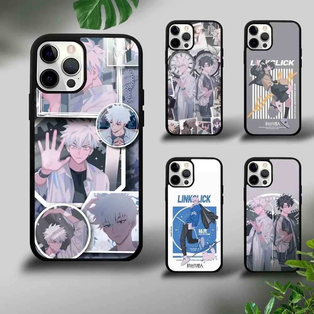 Anime L-Link C-Click Phone Case For iPhone 16 15 14 13 12 11 Pro Xs Max Mini Plus Celulares Hard Funda