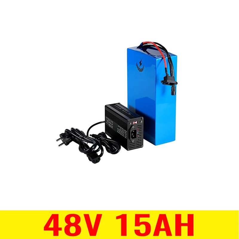 Booant 48v 15ah 1000w 18650 Lithium Battery Pack With 5A Charger Free Shipping Tax