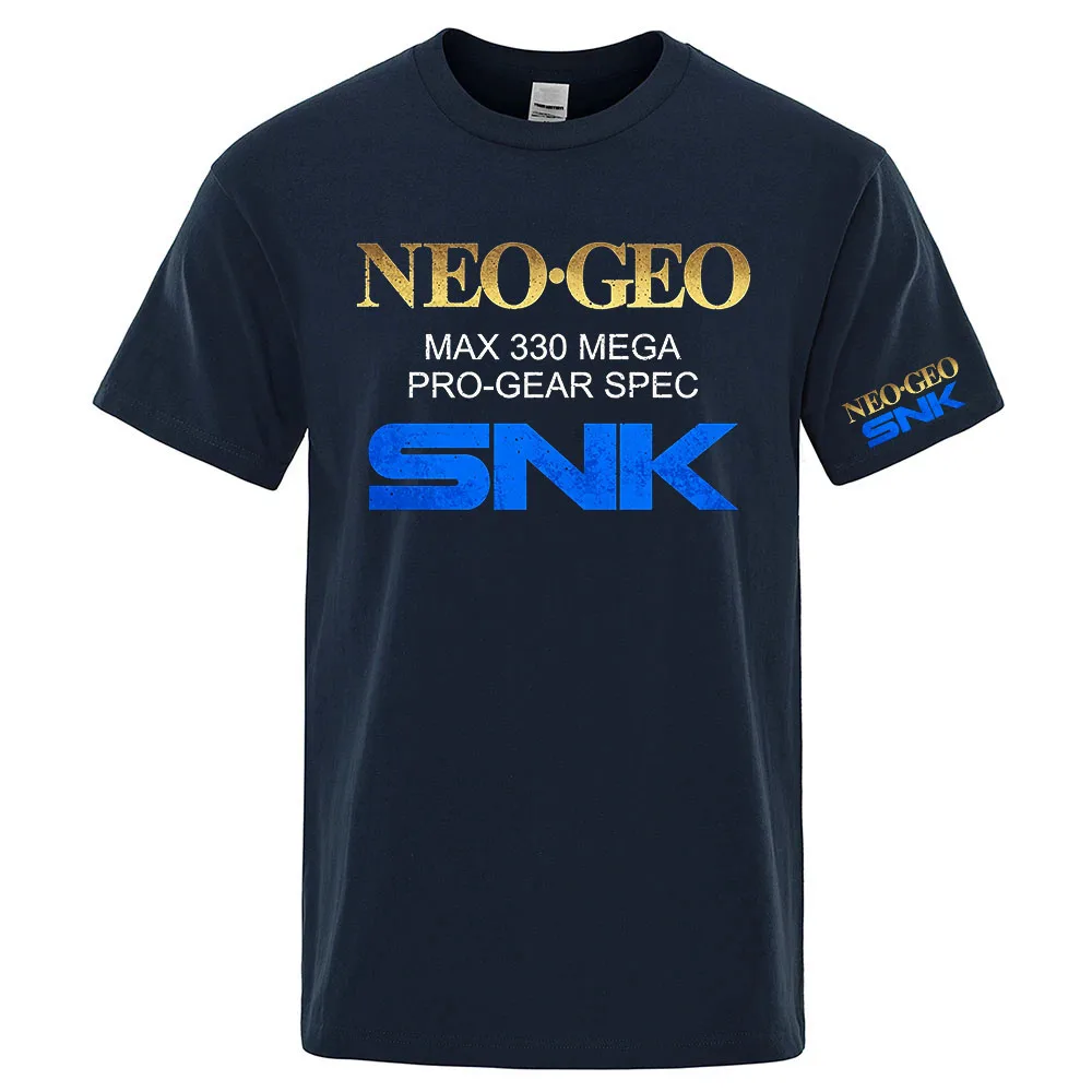 2026 Men's Neo Geo Pro Gear Spec Graphics Logo Print Refreshing and non stick to the body Premium Quick-dry Breathable T-shirt