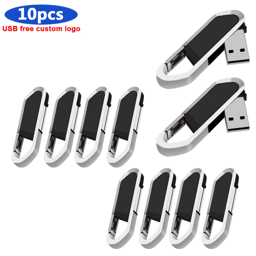 Gratis Aangepaste 10 Stks/partij Usb Flash Drive Pen Drive 1Gb 2Gb 4Gb 8Gb 16Gb Pendrive Memory Stick 32Gb 64Gb Usb Stick Snelle Levering