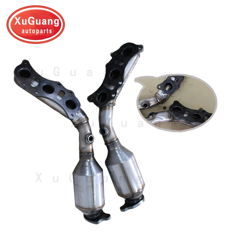 XG-AUTOPARTS Direct Fit Oud Model Prado Toyota 4Runner V6 4.0L Fit Toyota FJ Cruiser Uitlaatspruitstuk Katalysator