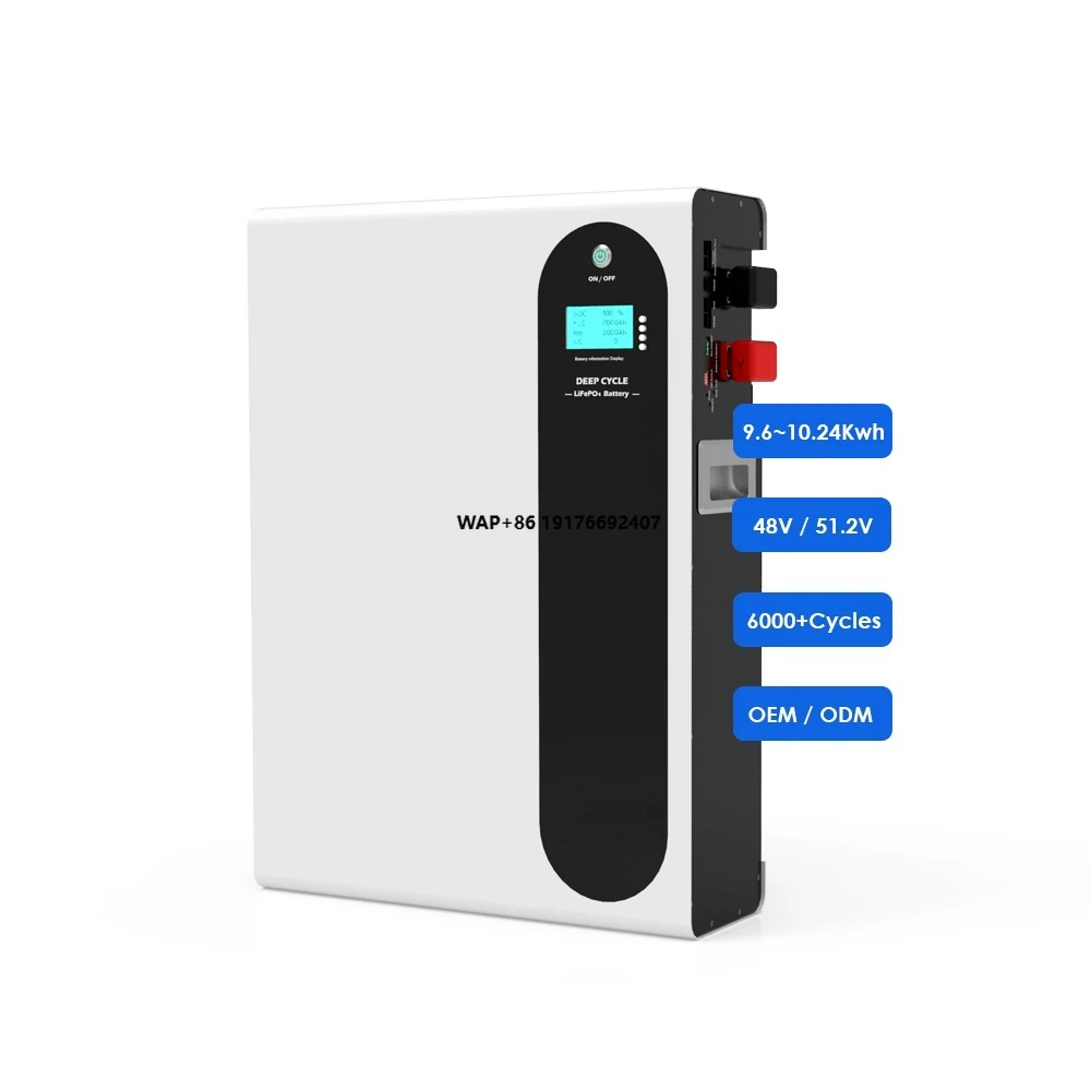 Solar Battery 48V 200AH BYD CALB LiFePO4 Battery 51.2V 10KWH Energy Storage System Battery Pylon Tech Communication BMS