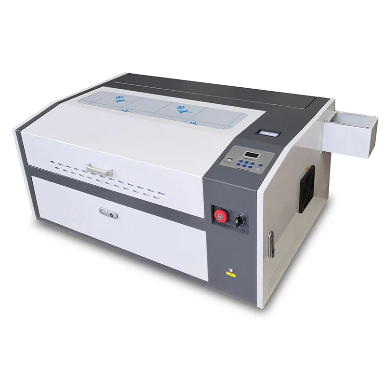 50 واط 500x300 مللي متر M3050 سطح المكتب آلة الحفر بالليزر CorelLaser مضخة مياه العسل الجدول النقش والقطع