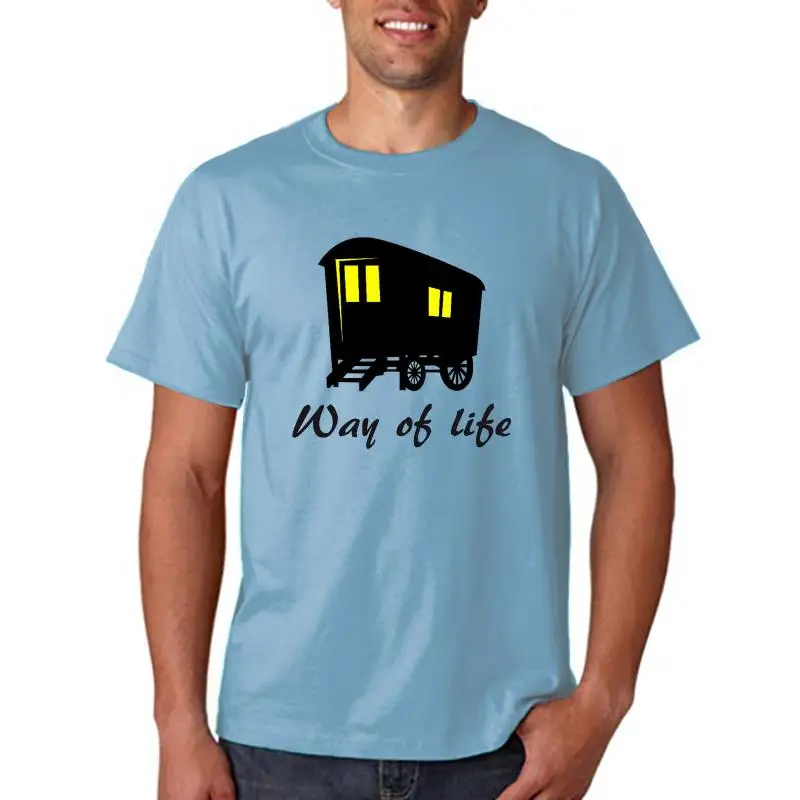 Tee Shirt Individuated Trailer Niglo M L Xl Man Men Travel Gipsy Way Of Life