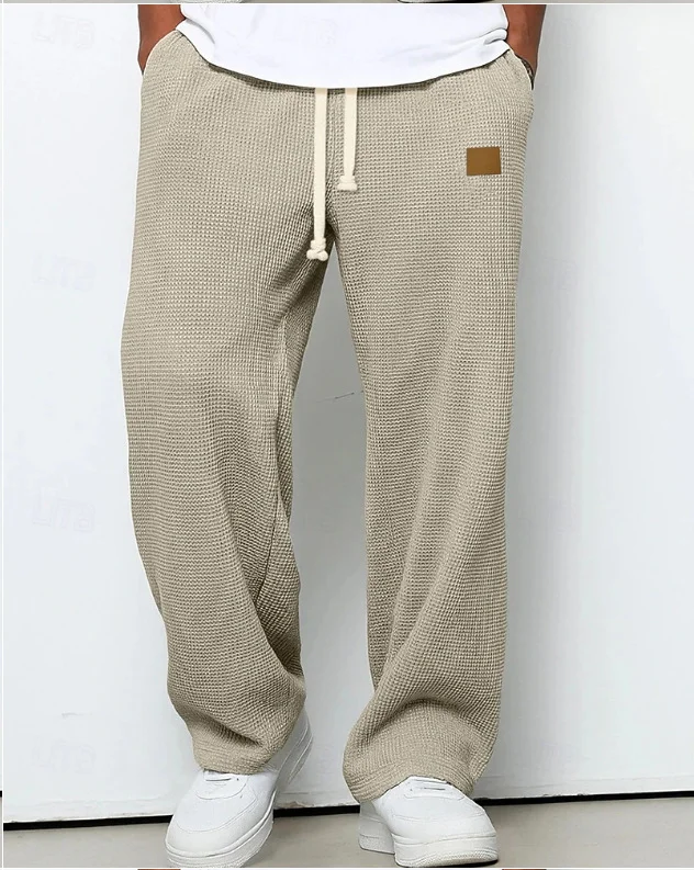 sweatpants men fall Unisex Autumn Winter Gym Workout Jogger Pants Elastic Waist Streetwear Trousers for Men Women Running Sports
