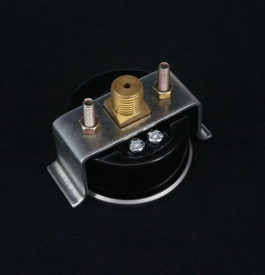 50mm Gesicht 0-140 PSI Luft Kompressor Manometer Axial Montieren Mit Halterung G1/4 "Pneumatische teil – Detail 3