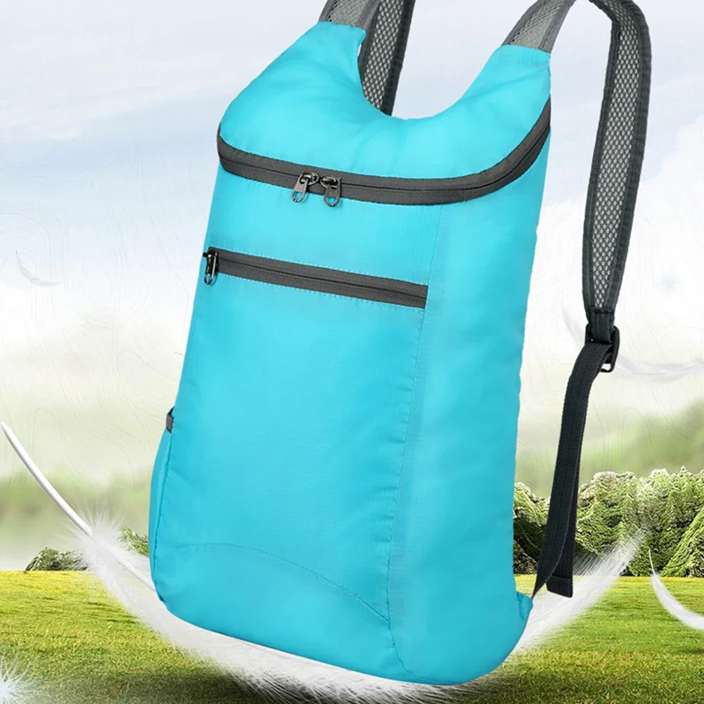 20L Outdoor Sports Backpack Waterproof Portable Folding Bag Comfortable Rucksack Camping Hiking Travel Daypack Leisure Sport Bag