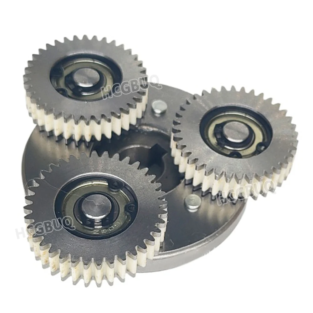 

Электрический велосипед 36T, планетарная втулка для электронного велосипеда, 70 мм, сцепление, 38 мм, планетарная шестерня, нейлон + стальные шестерни для деталей электромобиля Bafang Motor