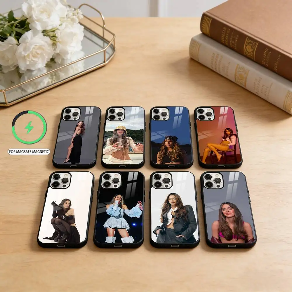 

Tini-S-Stoessel Phone Case For iPhone17,16,15,14,13,12,11 Plus,Pro Max Magnetic For Magsafe Wireless Charging