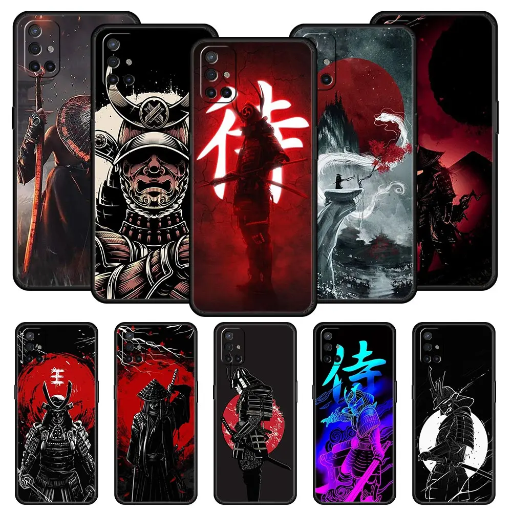 Painting Japan Samurai Art For OnePlus 10 Pro 9 8T 8 Nord N10 7 7T 9R Phone Case For 1+ Nord 2T CE 2 N100 N200 Z 5G Soft Cover