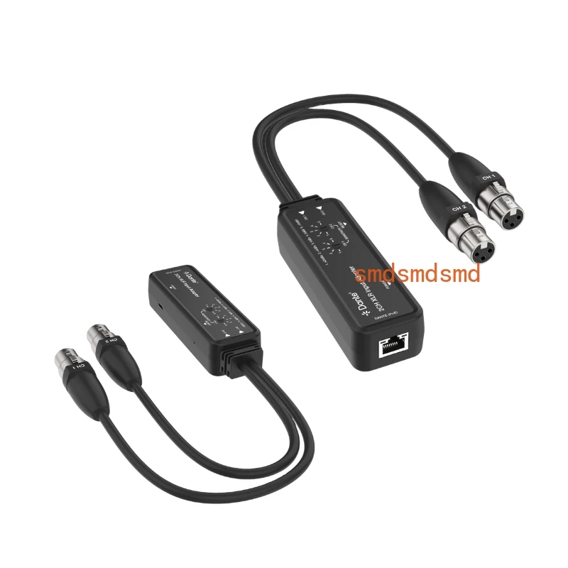 Dante audio box converter, analog audio to dante avio adapter, digital interface aes USB