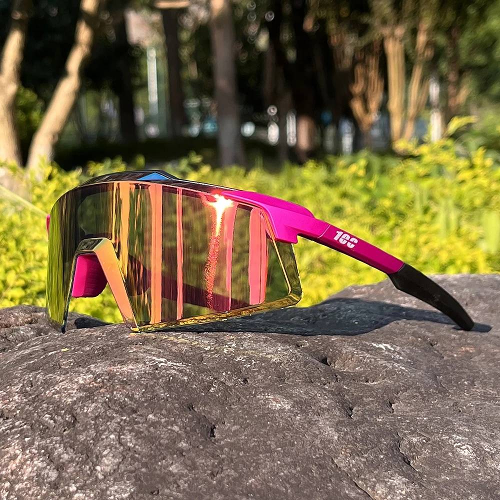

100 Cycling Sunglasses for Men Cycl Glasses Mountain Bicycle Goggles Women Sports Fation Running UV400 Eyewear