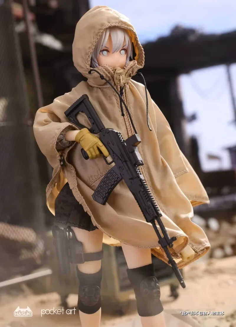 

In Stock Original HASUKI Pocket Art 1/12 PA003 PA004 HABESASHA and UZUKIREI Ferrite Doll Action Figures Anime Girl Toys Gifts