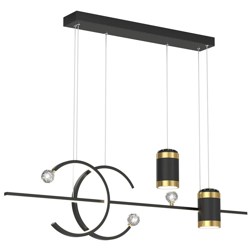 TEMOU-Lampe LED Suspendue au Design Nordique Moderne et Créatif, Projection de Ciel Étoilé, Luminaire Décoratif d'Nik, Idéal pour une Salle à Manger