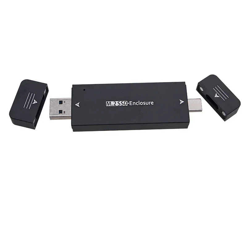 Dual Protocol USB3.1 Type C M.2 SATA NVME Enclosure SSD Adapter USB NVME Case SSD M2 NVME External Case M2 SATA SSD Box RTL9210B