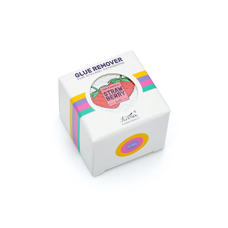 FUNMIX New 5g fruit flavour Eyelash Extension Glue Remover Strawberry Cream For Lashes Remover Makeup Tools High Quality