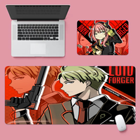 Spy X Family Custom Skin Unique Desktop Pad Game Mousepad Size For Game Keyboard Pad For Gamer