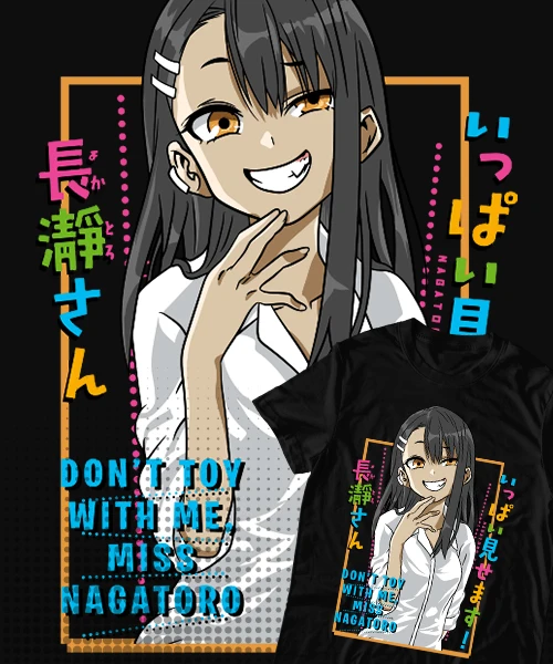 Аниме футболка унисекс Ijiranaide Nagatoro-San Hayase