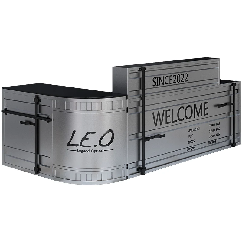 مخصص. قاعة البلياردو الصناعية ماكينة تسجيل المدفوعات النقدية صالة الألعاب الرياضية مكتب مقهى الرجعية الصناعية المنزل منصة مشروبات طاولة بار بار Cou