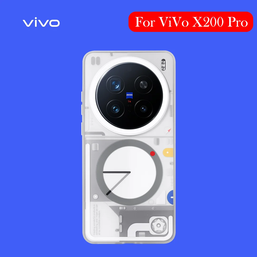 

Original Case For VIVO X200 Pro Heat Dissipation Back Cover Case for Vivo X200 Pro