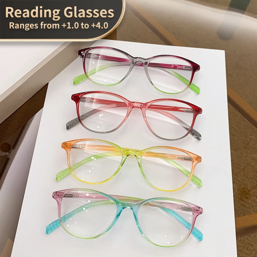 Retro Retro Cat Eye Reading Glasses for Men & Women - Vintage Clear PC Frame, +1.0 to +3.5 Magnification Computer & Laptop Accessories - Aliexpress Deal