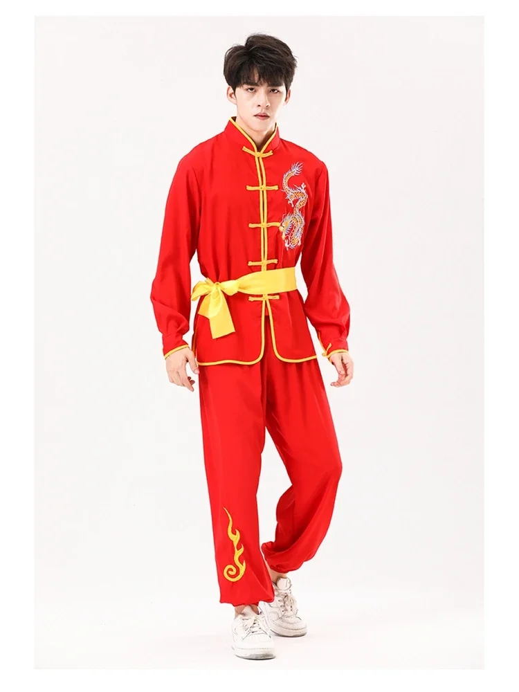 Adult Men Women Chinese Traditional Wushu Costume Clothing Boys Girls KungFu Suit Tai Chi Martial Art Uniform Outfits