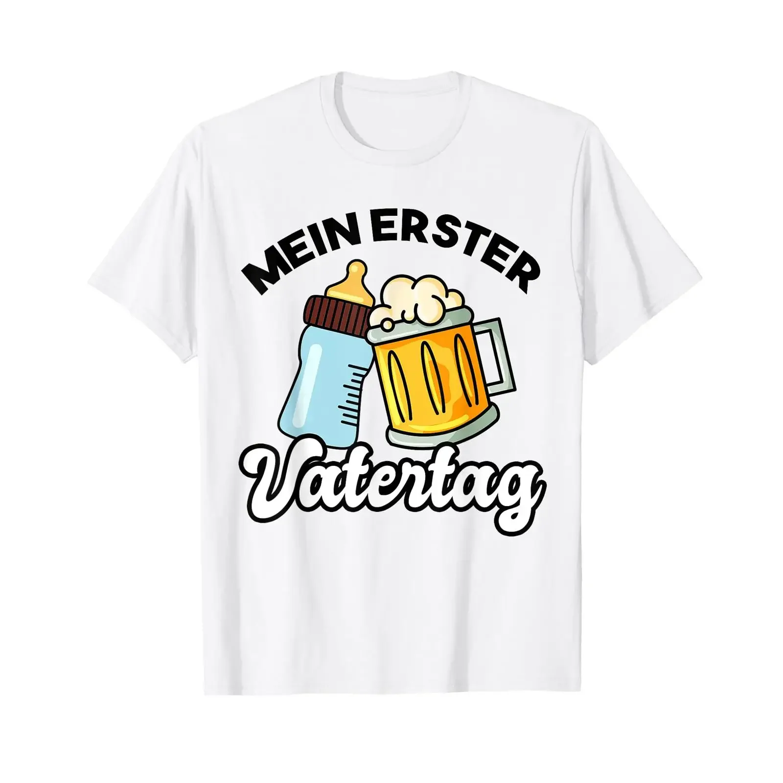 Men's My First Father's Day Dad T Shirt vintage Washed Slightly Soft Comfortable Casual Top For Everyday Wear Stylish Unisex