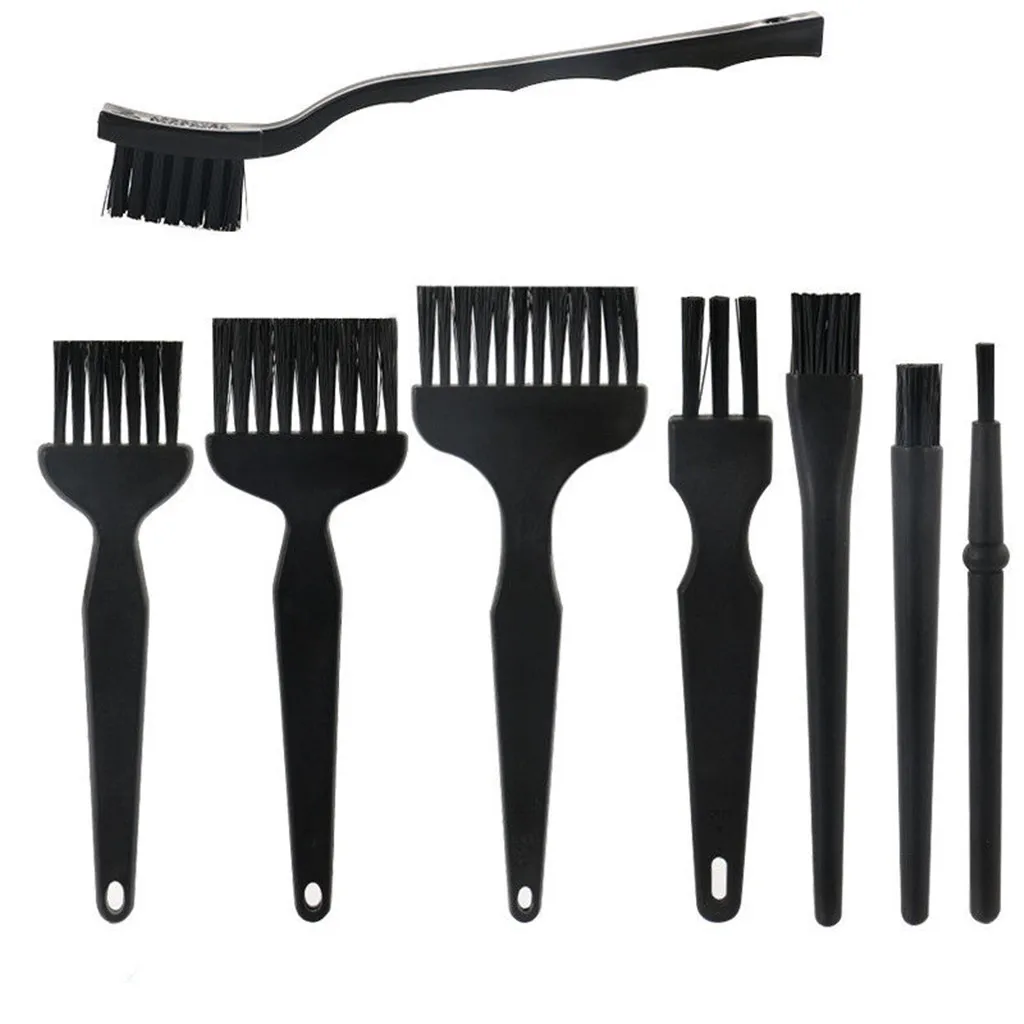 8Pcs/set Anti PCB Cleaning Tool ESD PCB Brush Electronic Compnt Cleaner for Computer Smartphs