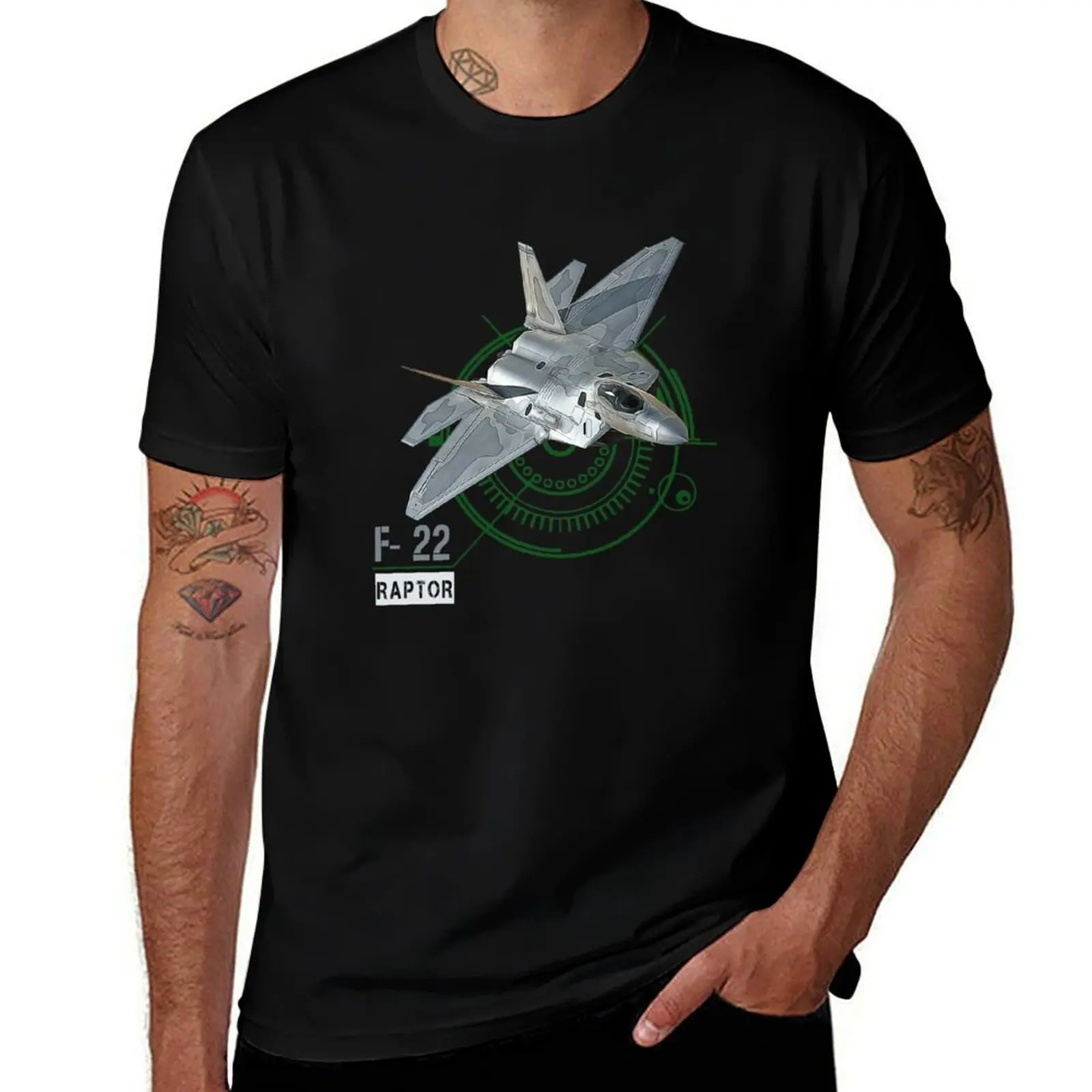 F-22 RAPTOR T-Shirt Plus Size Quick Dry Sports Tee T-Shirt