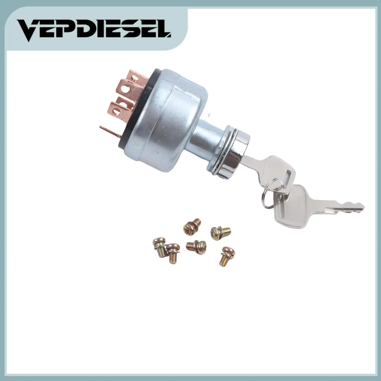 

1 комплект ключа зажигания стартера S450KHR3077 для экскаватора Sumitomo SH200, запасные части, аксессуары для стартера автоматического зажигания