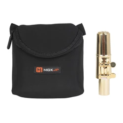 Saxophone Mouthpiece Cotton Bag Clarinet Mouthpiece Storage Bag Wind Instrument Accessories Universal Cotton Polyester