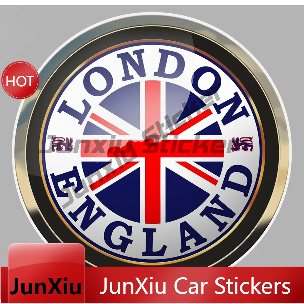 Londres Sceau London England Seal Union Funny Waterproof Vinyl Decal For Car Window Bumper Toolbox Stickers