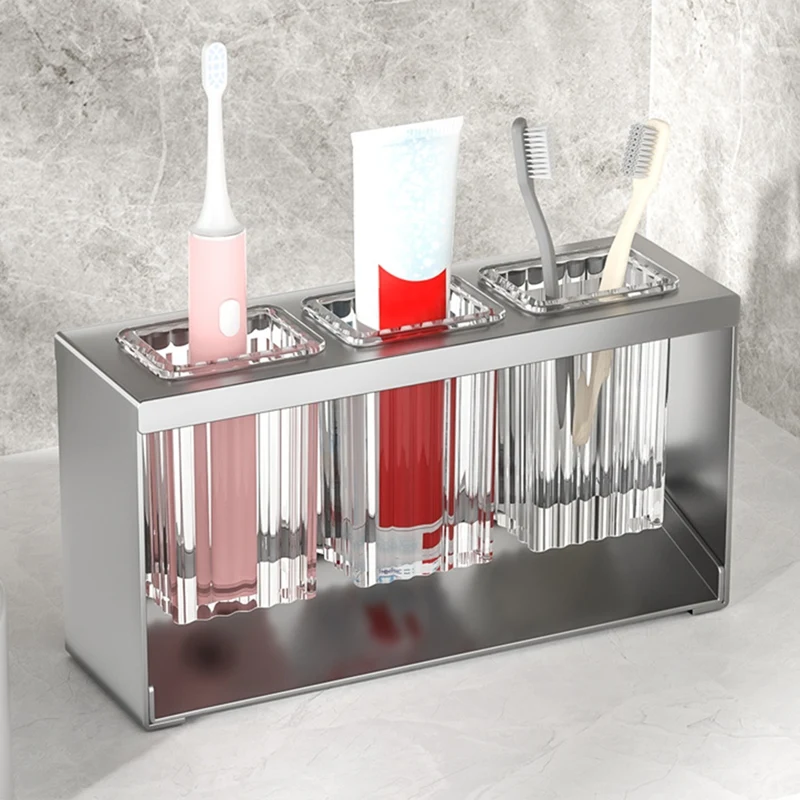 

INW-0eCountertop Cutlery Drying Holder Cutlery Drainer Tableware Holder Box Tabletop Separated Fork Chopstick Storage