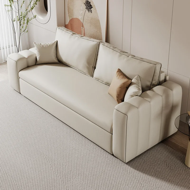 

-For Makeup Wind Sofa Bed Folding Dual Purpose Living Room Multifunctional Recliner Tech Cloth Sofas Compact Muebles Unique Furn