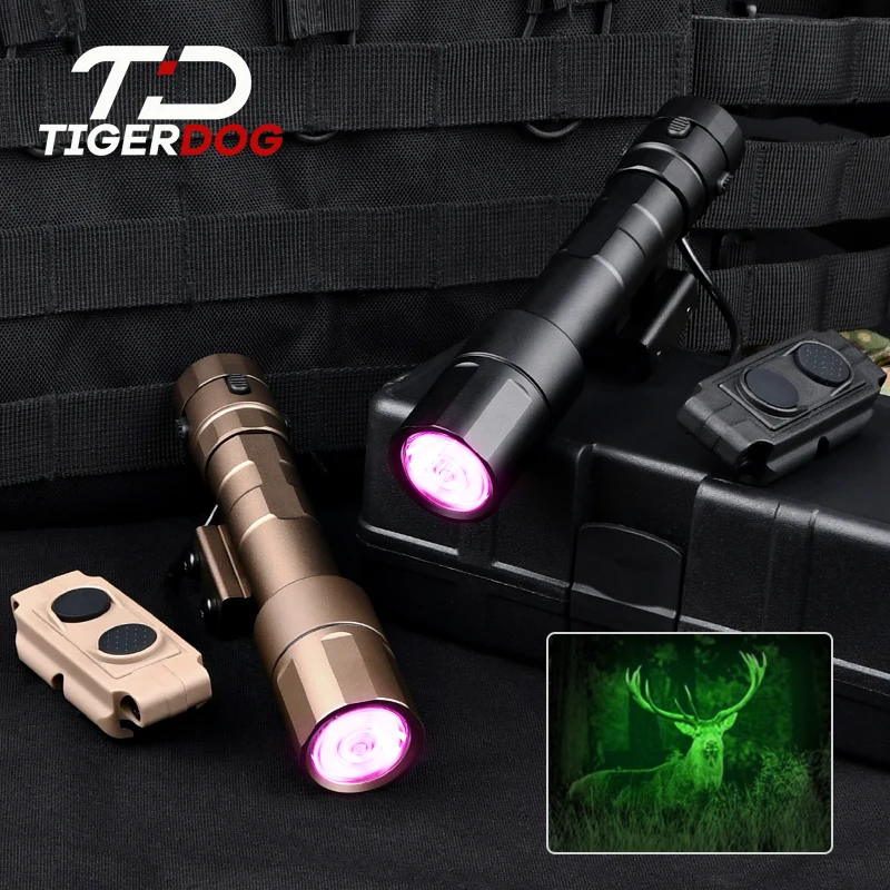 

WADSN Rein 2.0 IR Flashlight Airsoft Gun Hunting Light Adapt to 20MM Rail Military Weapon M300 Scout Lighting Torch