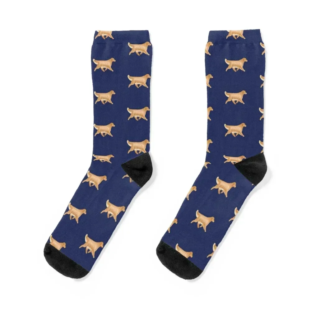 

Golden Retriever Socks designer Soccer gym colored Socks Men Women's