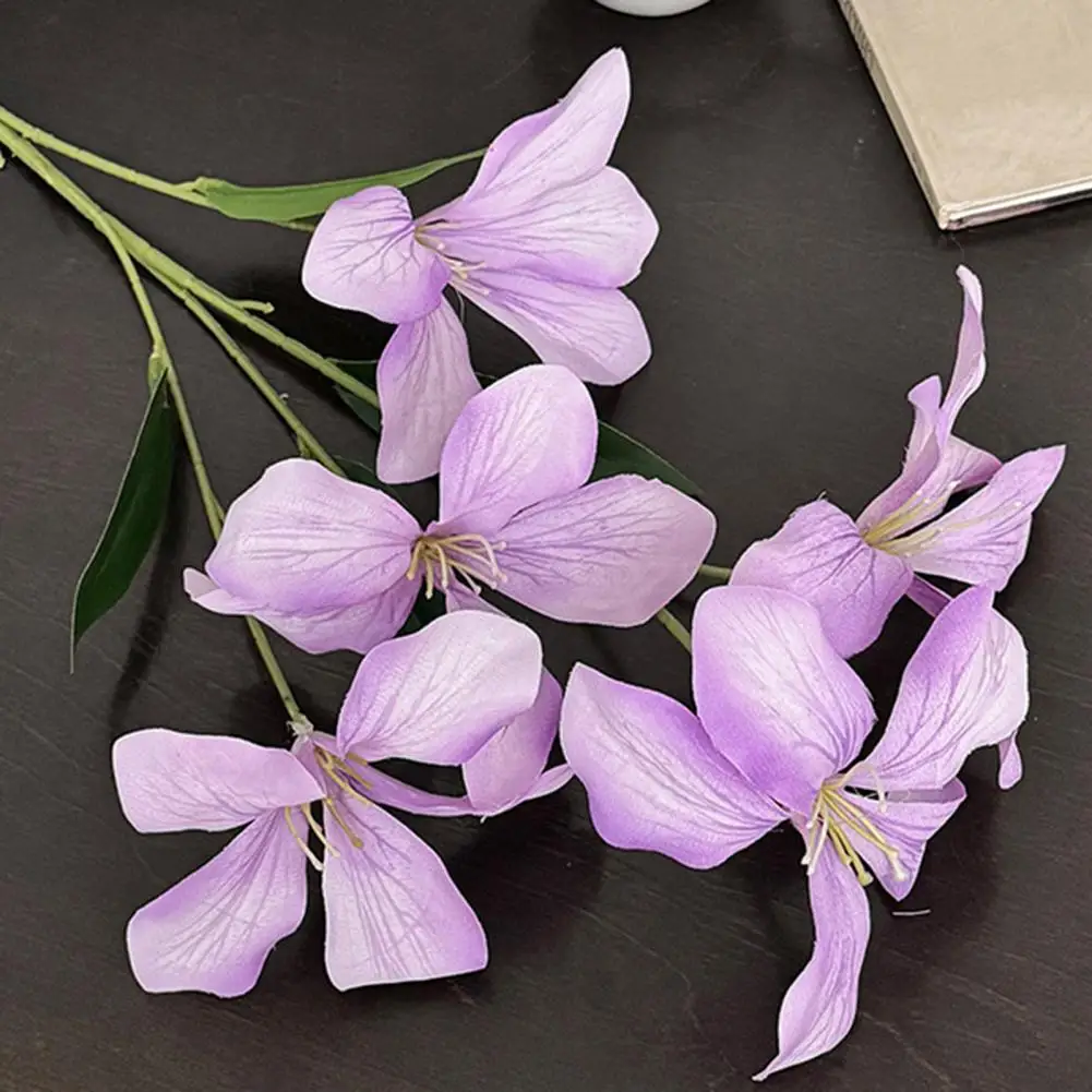 

Waterproof Artificial Orchid Flower 29 Inch Long Stem Vase Floral Arrangements Wedding Party Table Centerpiece