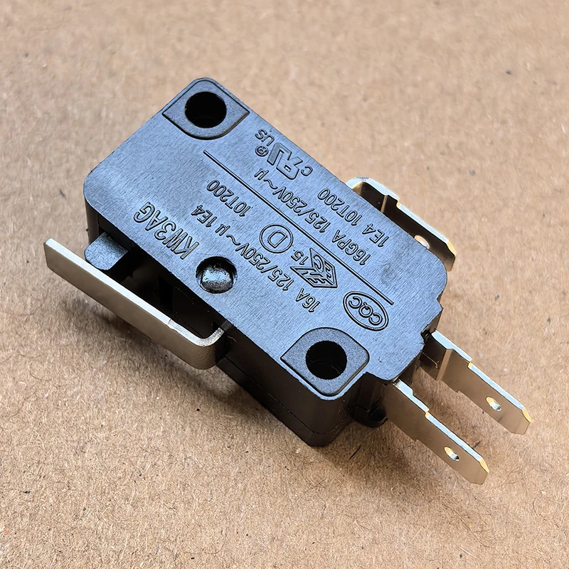 High temperature 200 degrees, micro-switch KW3AG with self-resetting function, 3E pin travel limit switch 16A 125/250V