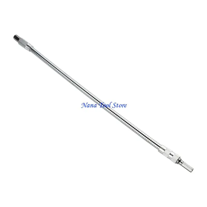 

31GJ 25cm and 40cm Metal Flexible Shaft Hexagonal Rotary Tool Attachment Easy to Use