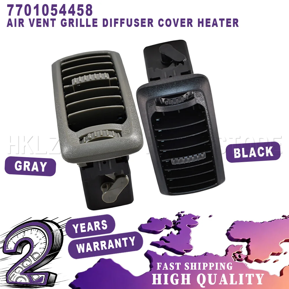New For Opel/Vauxhall Vivaro Renault Trafic MK2 Air Vent Grille Diffuser Cover Heater ABS Easy Installation Car Accessories