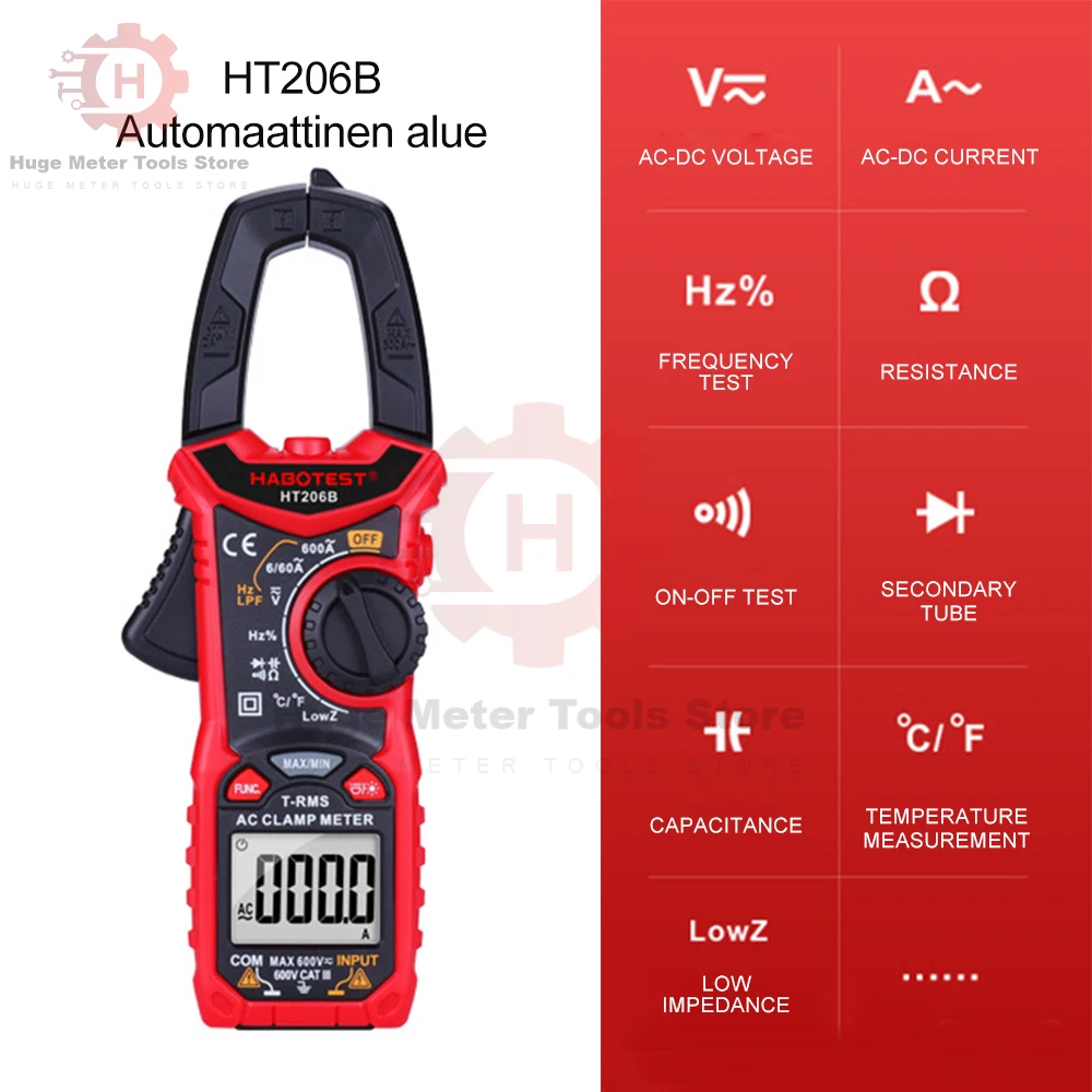 HT206B Digital Clam…